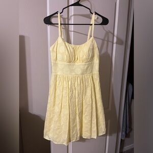 Yellow sun dress